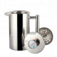 Food Grade Coffee Maker French Press Double Wall Restaurant Coffee Press